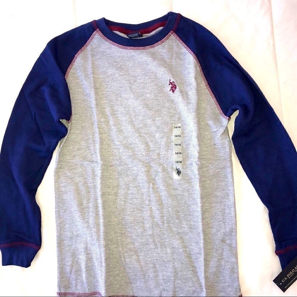 US Polo Assn Boys long sleeve Thermal shirt